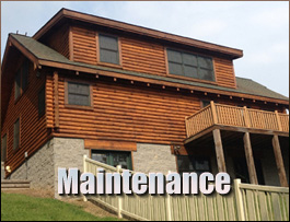  Kent, Ohio Log Home Maintenance